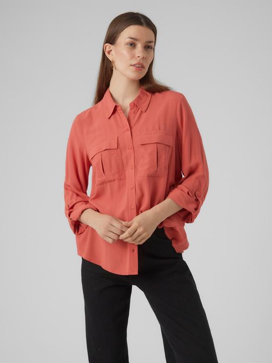 Image du produit Vero Moda VMVILMA L/S FOLD UP SHIRT WVN EXC Chemise (XS)