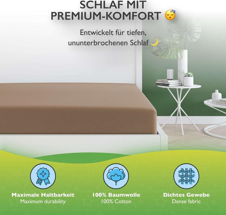 Actual product image Etérea Comfort Jersey Topper (200 x 200 cm, 200 x 220 cm)