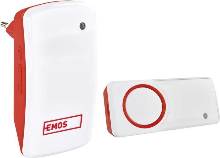 Immagine prodotto Emos Kit campanello P5750 Rosso, Bianco (Funk)