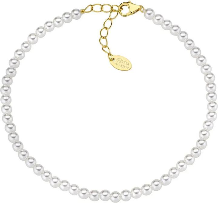 Amen Pearls Armband (19 cm, Silber 925)