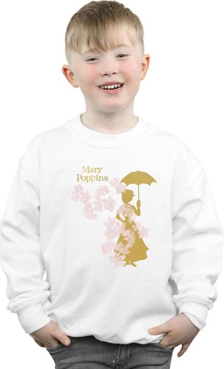 Image du produit Disney - Sweat MARY POPPINS FLORAL SILHOUETTE - Garçon (140, 146)