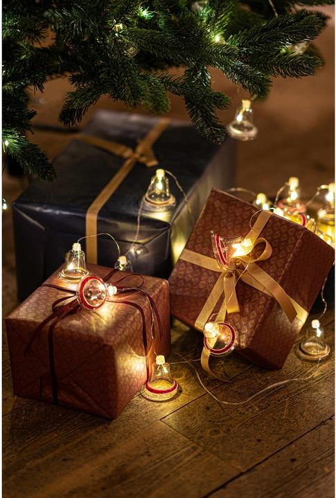 Immagine prodotto Sirius Natale luce catena Tiffany campana, 8 × lampade (1.05 m)