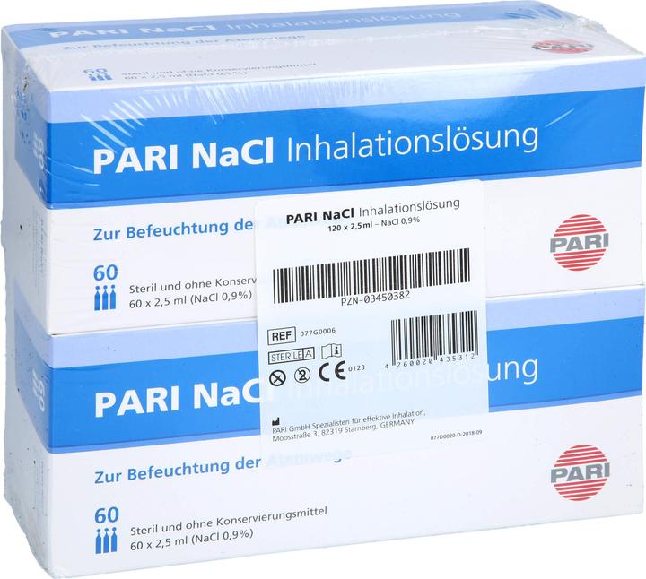 Produktbild PARI NaCl Inhalationslösung