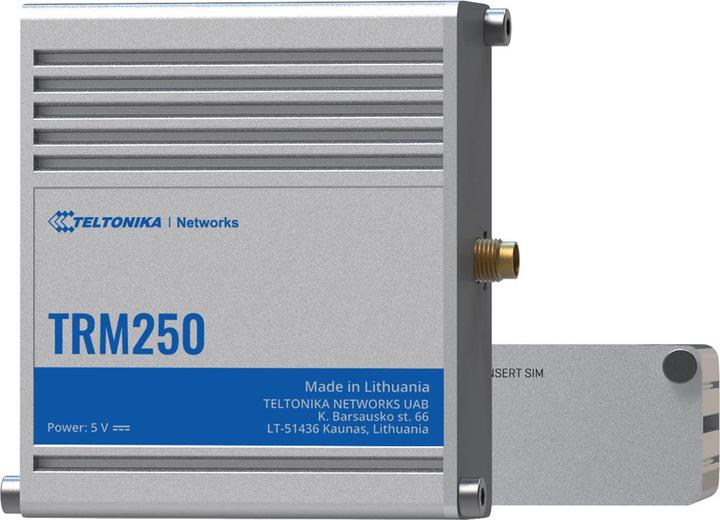 Immagine prodotto Teltonika Modem industriale LTE TRM250, NB-Cat.M1-LTE, USB