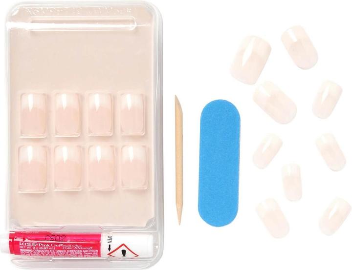 Image du produit KISS Salon Acryl Nude (Ongles artificiels, Nude)