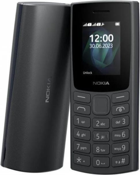 Actual product image Nokia 105 (2023) TA-1569 SS CHARCOAL (1.80", 4G)