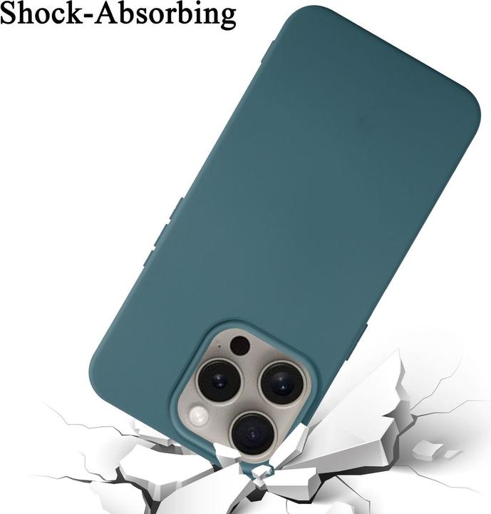 Image du produit Cadorabo Coque pour Apple iPhone 16 PRO MAX TPU Liquid Silicone Case (Apple iPhone 16 Pro Max)