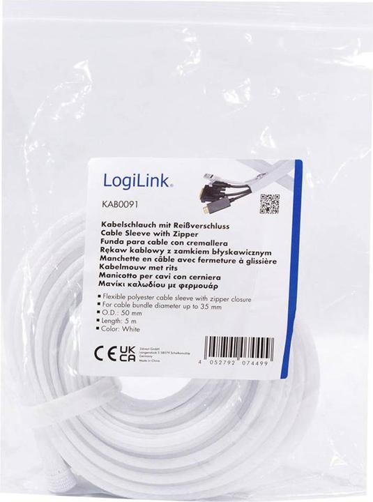 Actual product image LogiLink Cable conduit (Cable conduit, 500 cm)