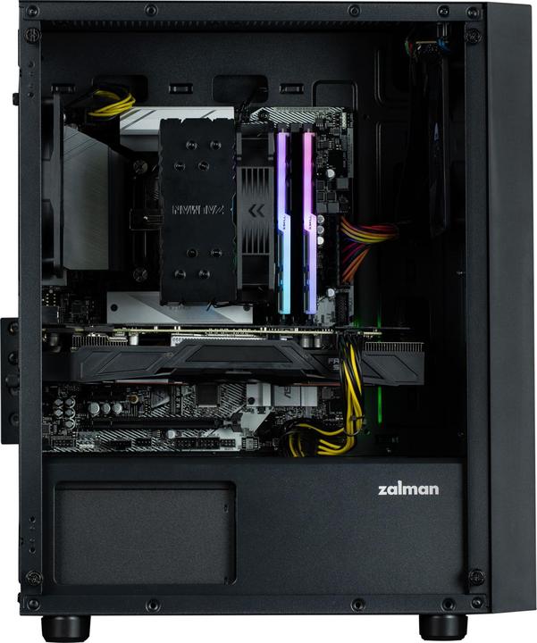 Actual product image Zalman T3 Plus Mini Tower Case fan ODD (mATX, Mini-ITX)