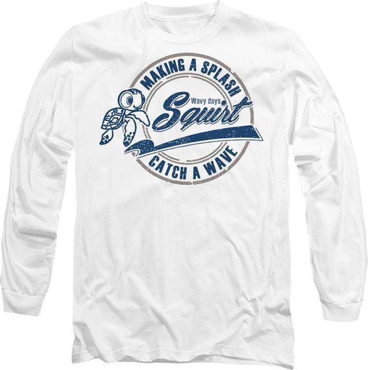 Actual product image Finding Nemo Unisex Adult Catch A Wave T-Shirt (M)
