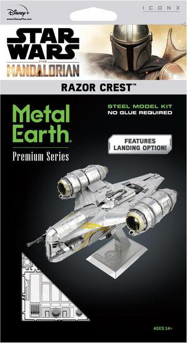 Produktbild Metal Earth Iconx Star Wars Mandalorian - Razor Crest