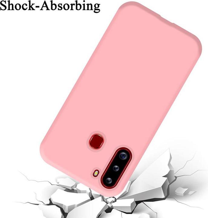 Immagine prodotto Cadorabo Copertura della cassa del silicone liquido TPU (Samsung Galaxy A21)