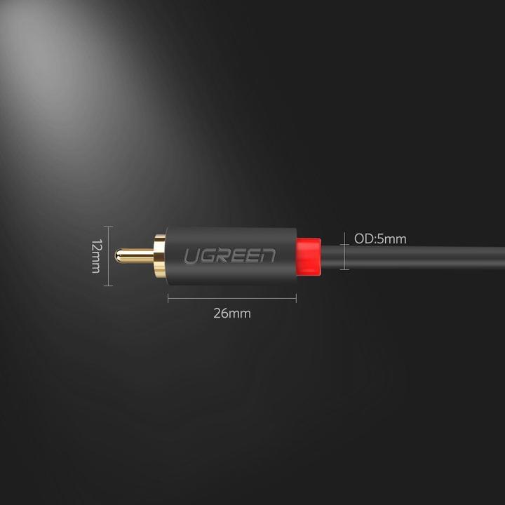 Actual product image Ugreen 2in1 (2 m, Cinch)