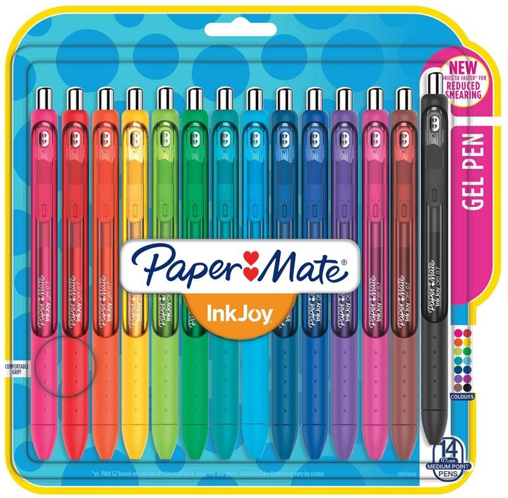 Paper Mate InkJoy Gel Fun M (Multicolor, 14 x)