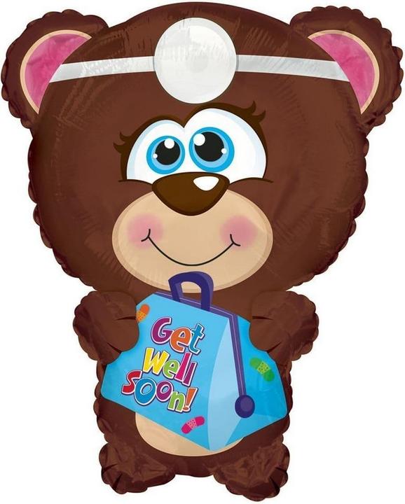 Immagine prodotto Generic Get Well Soon Orso Pallone