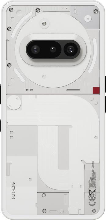 Image du produit Nothing Téléphone (3a) (256 Go, Blanc, 6.77", Double SIM, 50 Mpx, 5G)