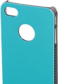 Image du produit Hama Shiny Cover, Apple iPhone 4, Turquoise (Apple iPhone 4)