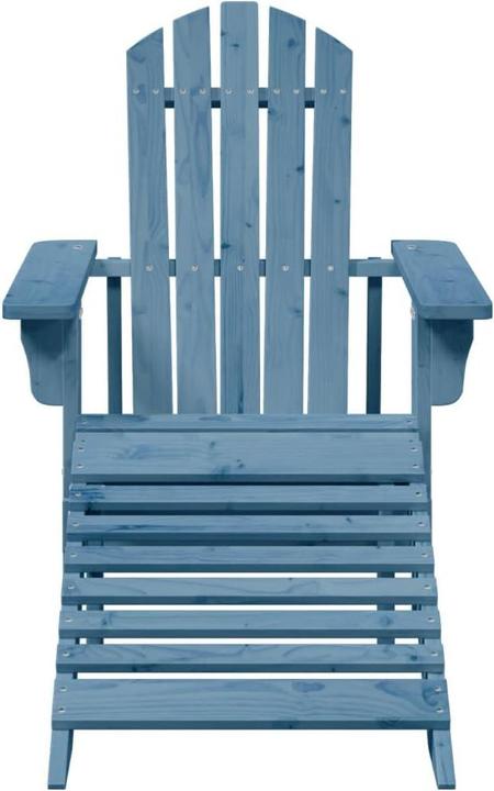 Image du produit VidaXL Chaise Adirondack avec repose-pieds