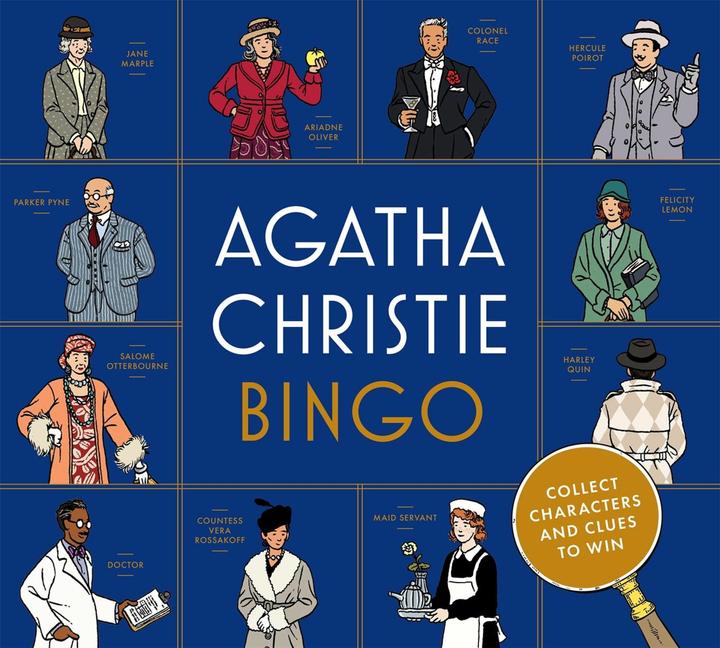 Produktbild Agatha Christie Bingo (Englisch, Agatha Christie Ltd, 2022)
