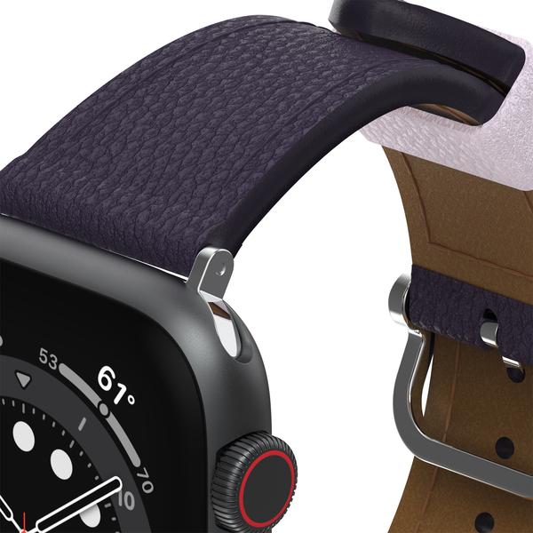 Actual product image OtterBox Symmetry Cactus Leather Watch Band for Apple Watch 9/8/7 45mm (45 mm, Vegan Leather)