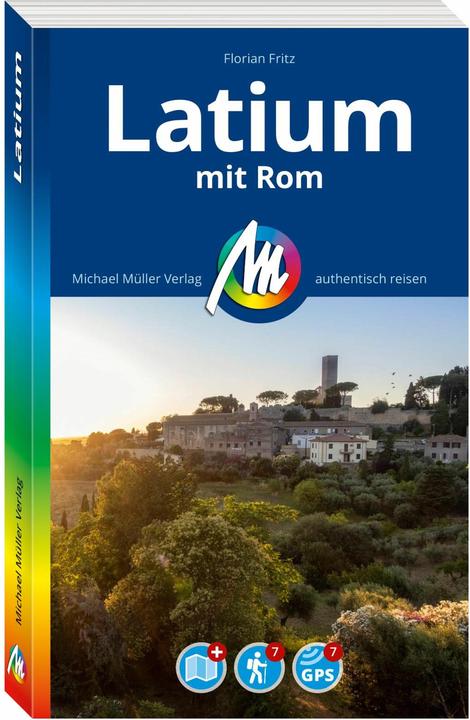 Produktbild MICHAEL MÜLLER REISEFÜHRER Latium mit Rom (Deutsch, Florian, Fritz, 2025)