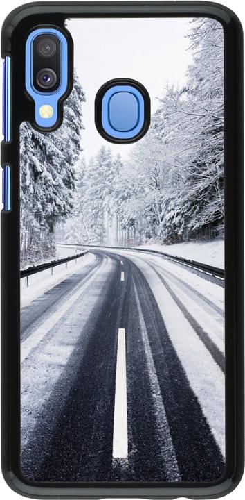 Actual product image PhoneLook Winter 22 Snowy Road cover (Samsung Galaxy A40)