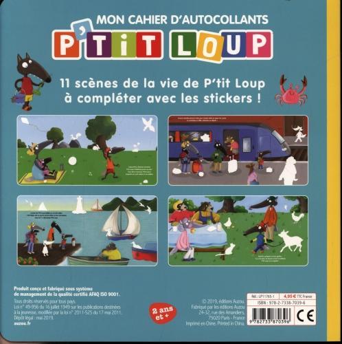 Image du produit P'tit Loup / Mon cahier d'autocollants