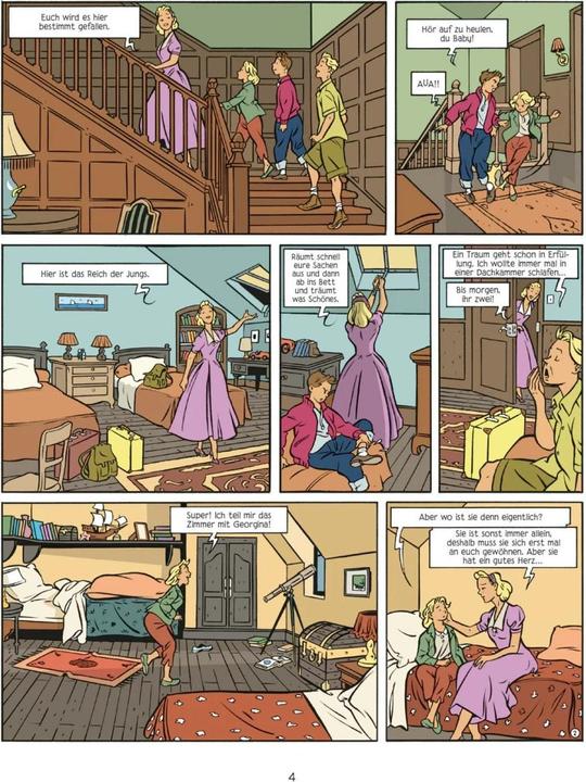 Fünf Freunde 1: Fünf Freunde erforschen die Schatzinsel (Deutsch, Enid Blyton, 2019)