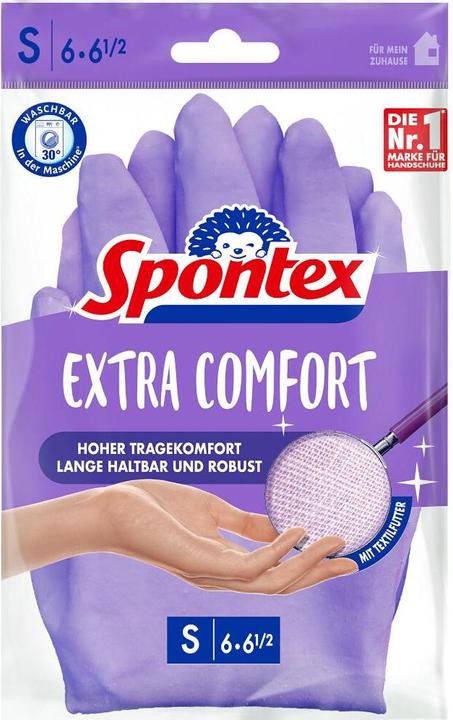 Spontex Huishoudhandschoenen Extra Comfort maat 6 (6.5)
