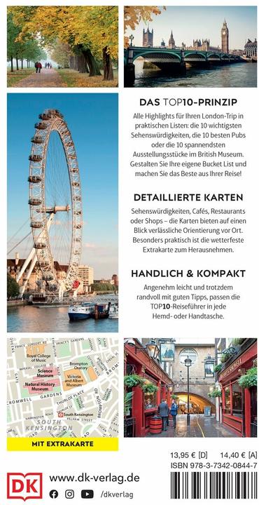 Image du produit DK Top Ten London (Allemand, Roger Williams, 2025)