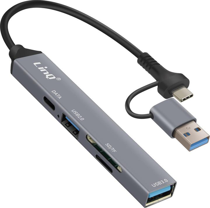 Actual product image LinQ IT7944 USB-C hub (USB-C)