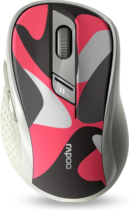 Image du produit Rapoo M500 Camouflage/Rot Kabellose Multi-Mode-Maus (Sans fil)
