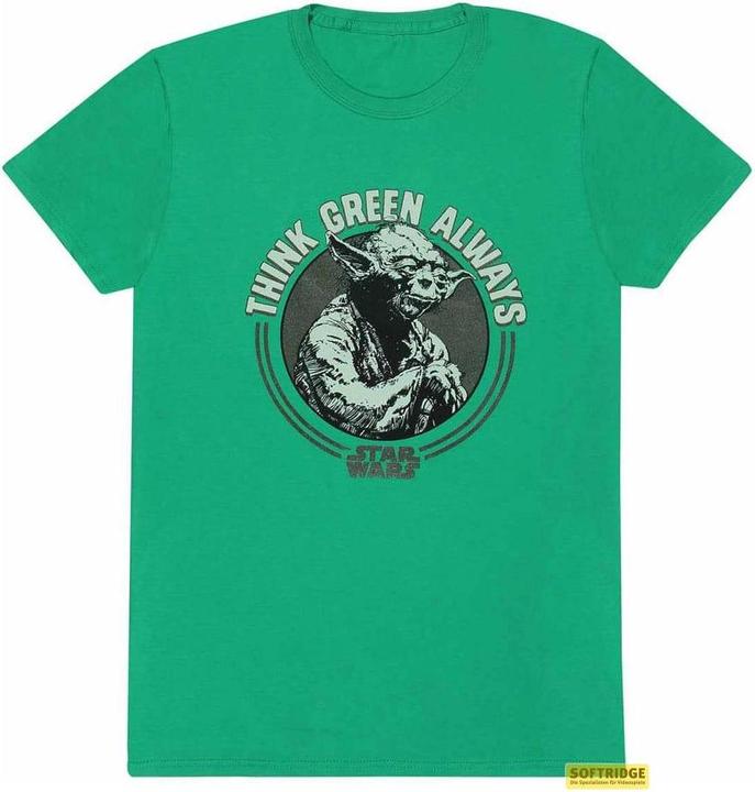Star Wars - Yoda Think Green Always (XL)