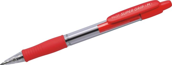 Actual product image Pilot Super Grip M (Red, 1 x)