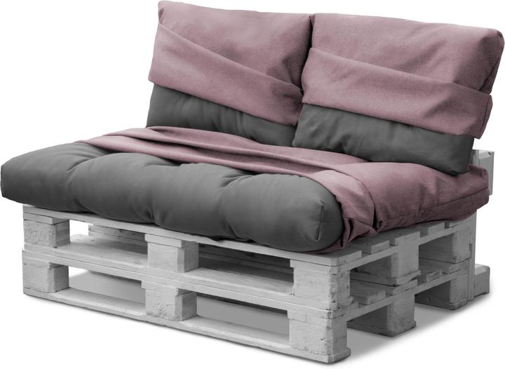 Image du produit Aspero Housses de coussin pour palettes Manduria (120 x 80 cm, 40 x 60 cm)