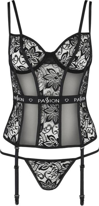 Actual product image Passion Corset + Thong "Leticia (M)