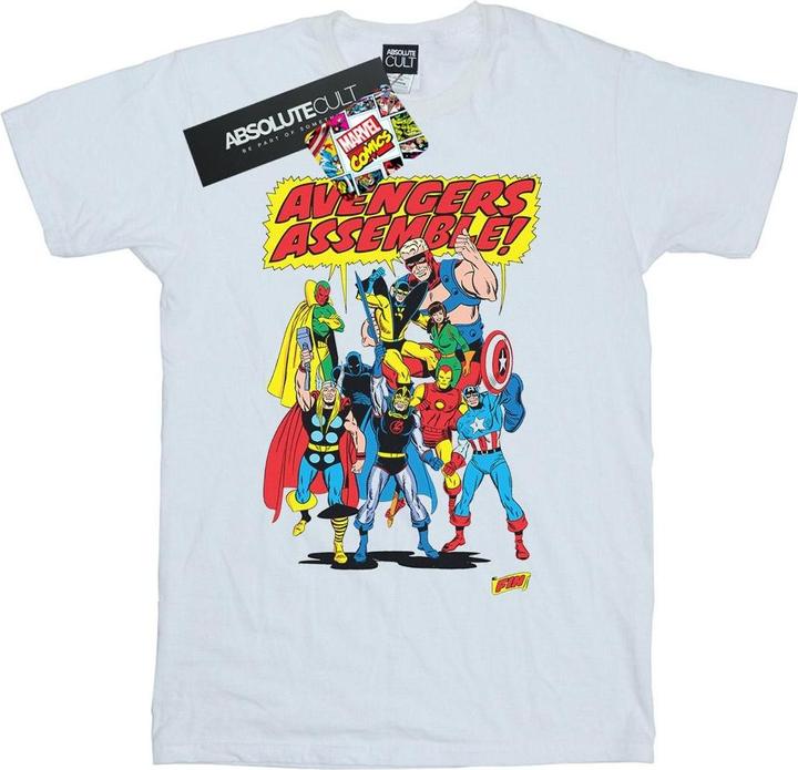 Image du produit - T-shirt AVENGERS ASSEMBLE - Homme (L)