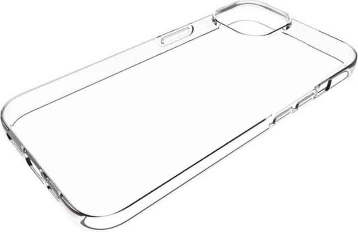 Actual product image Cover-Discount iPhone 15 - Glossy Silicone Case transparent (Apple iPhone 15)