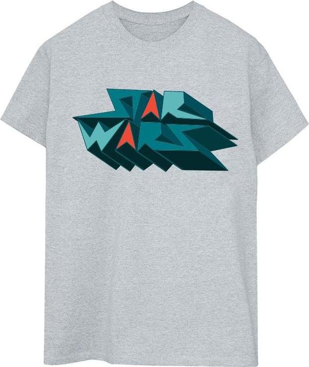 Produktbild Star Wars Edgy Block Logo TShirt (L)