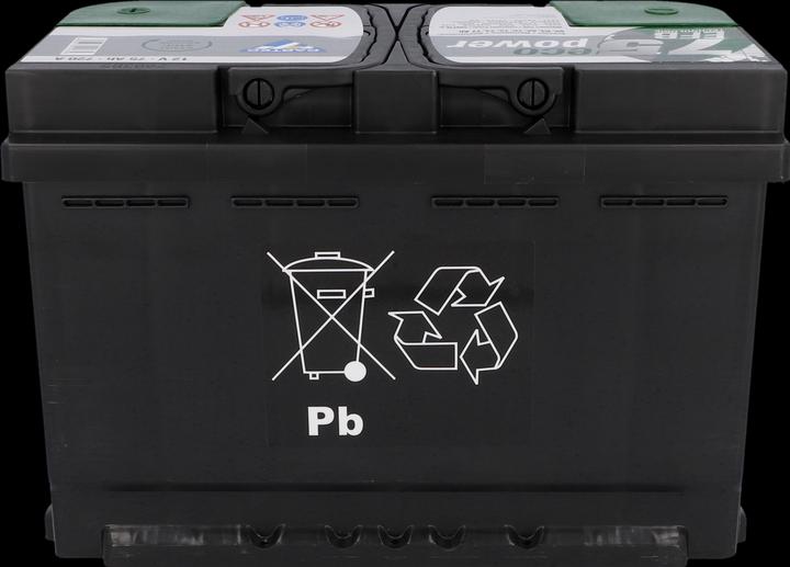 Image du produit Cartec Eco Power 75 EFB (12 V, 75 Ah, 720 A)