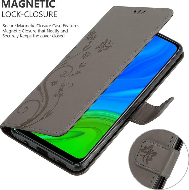 Immagine prodotto Cadorabo Copertina del libro di fiori (Huawei P Smart (2020))