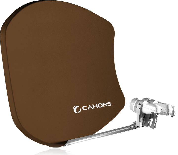 Cahors BiSat G2, offset antenna, Astra/Hotbird (Parabolic antenna, 36.90 dB, DVB-S / -S2)