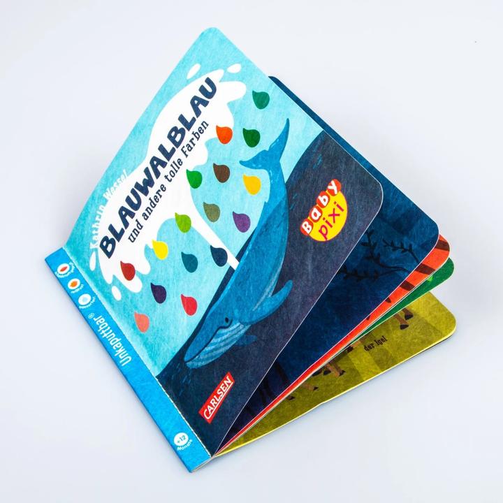 Immagine prodotto Baby Pixi (infrangibile) 93: blu balena e altri fantastici colori (Tedesco)