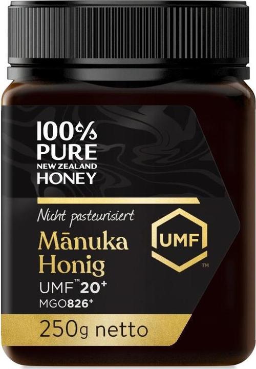 Actual product image 100% Pure New Zealand Honey MGO 826+ Manuka (250 g)