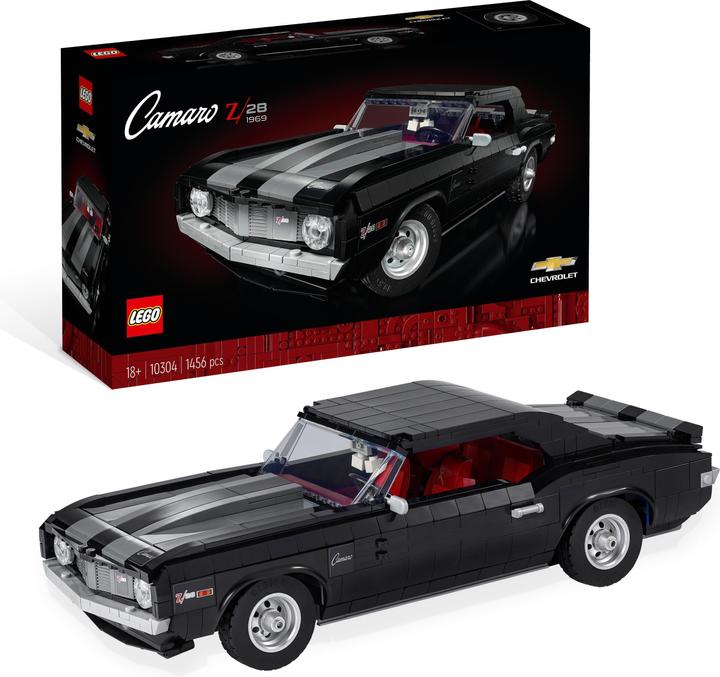 Actual product image LEGO Chevrolet Camaro Z28 (10304, LEGO Rare Sets)