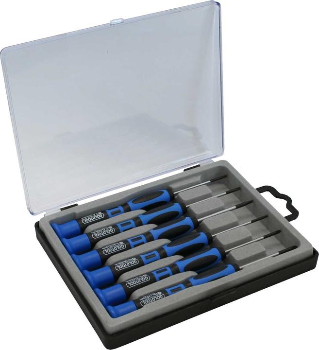 Image du produit InLine Jeu de tournevis de précision pour l'électronique, 6 pièces, Torx