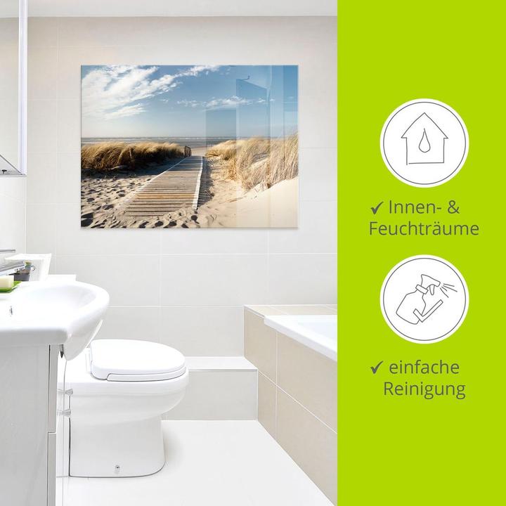 Actual product image Artland North Sea beach on Langeoog - jetty T5RM (30x30 cm)