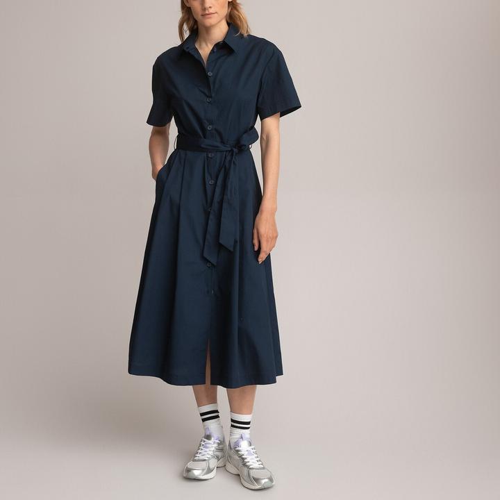 Immagine prodotto La Redoute Collections Abito blusa con cintura da annodare (38)