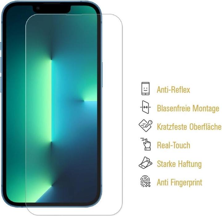Produktbild Protectorking 4x Panzerfolie Anti-Shock matt entspiegelt (4 Stück, Apple iPhone 13 Pro)