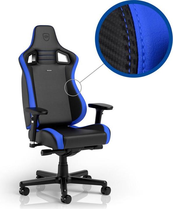 Immagine prodotto noblechairs EPIC Compact Gaming Chair - nero/carbone/blu